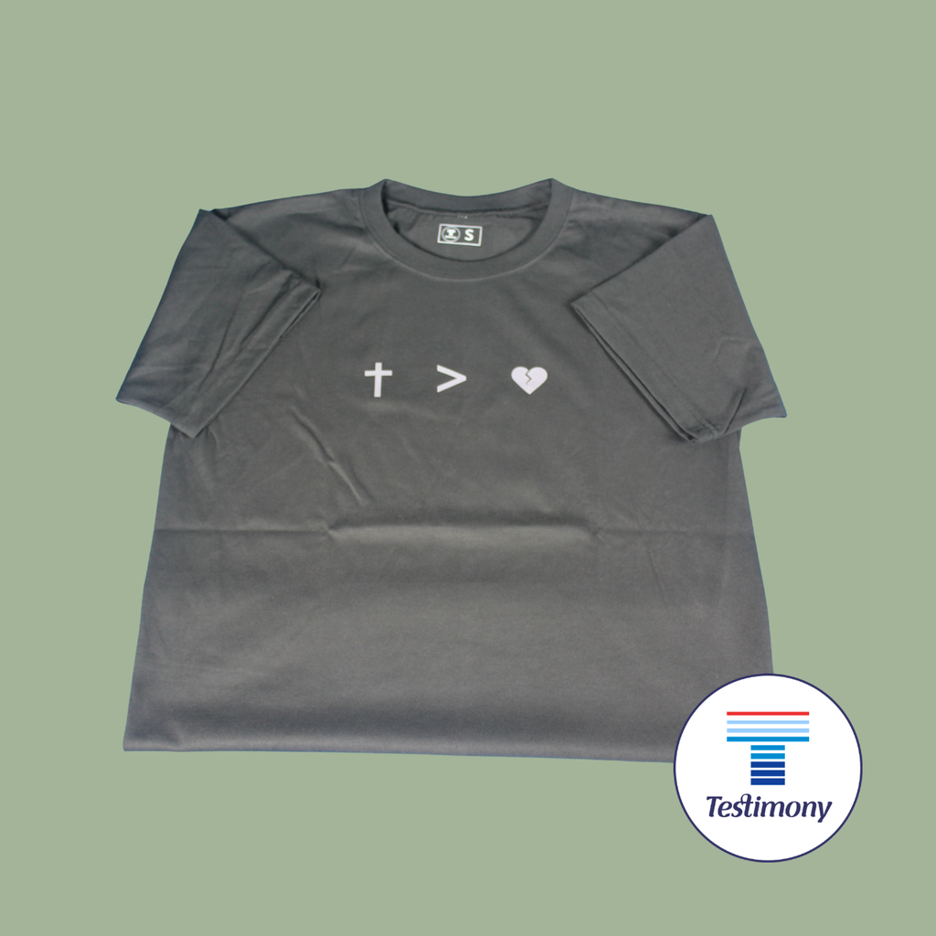 God is Greater than Pain (Testimony Shirt)