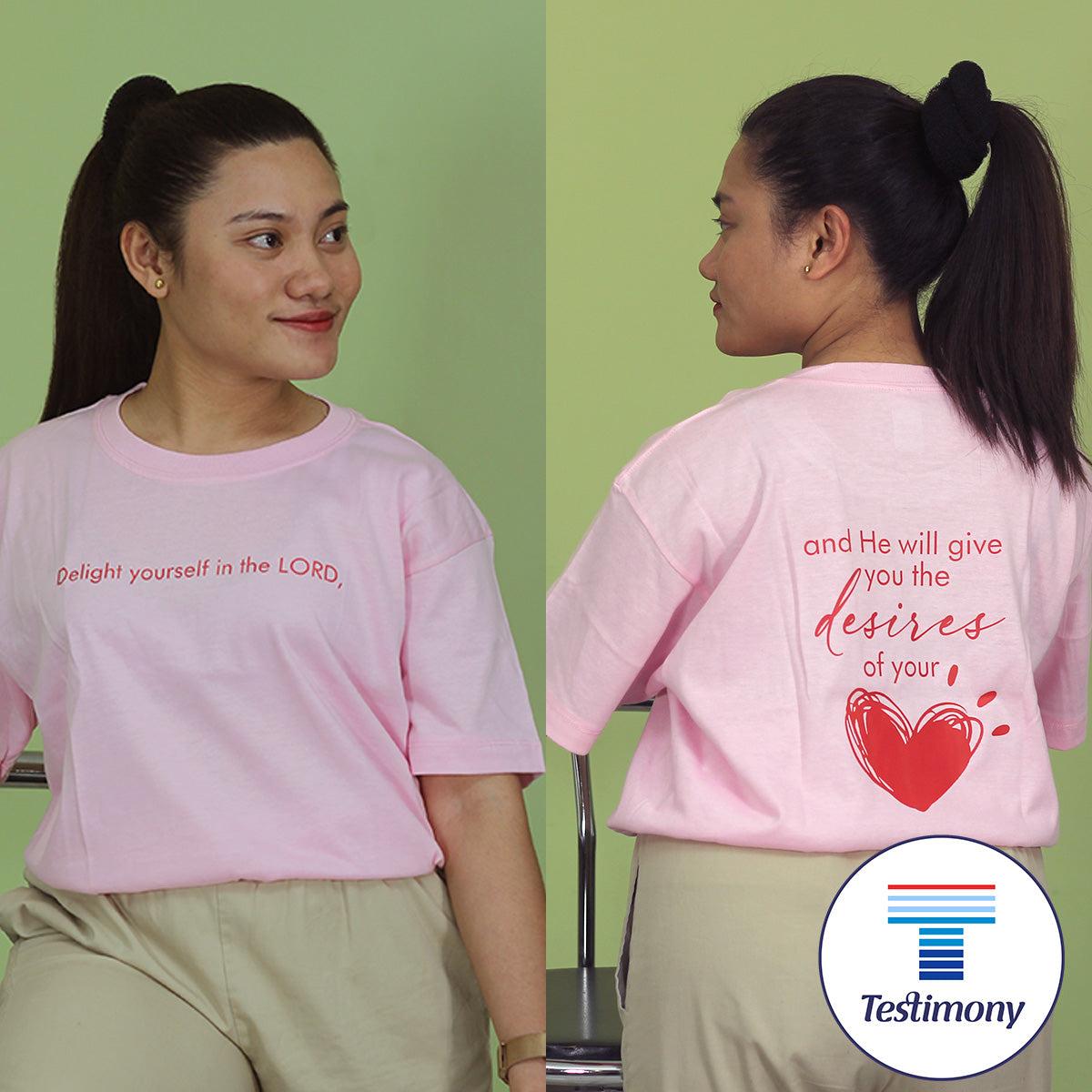 Delight yourself in the Lord (Testimony Shirt)