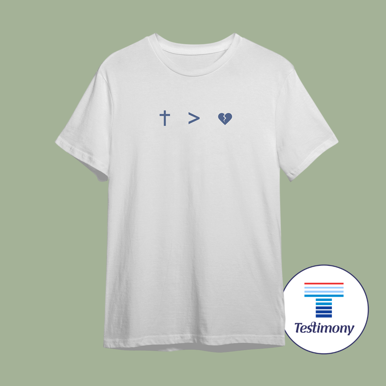 God is Greater than Pain (Testimony Shirt)