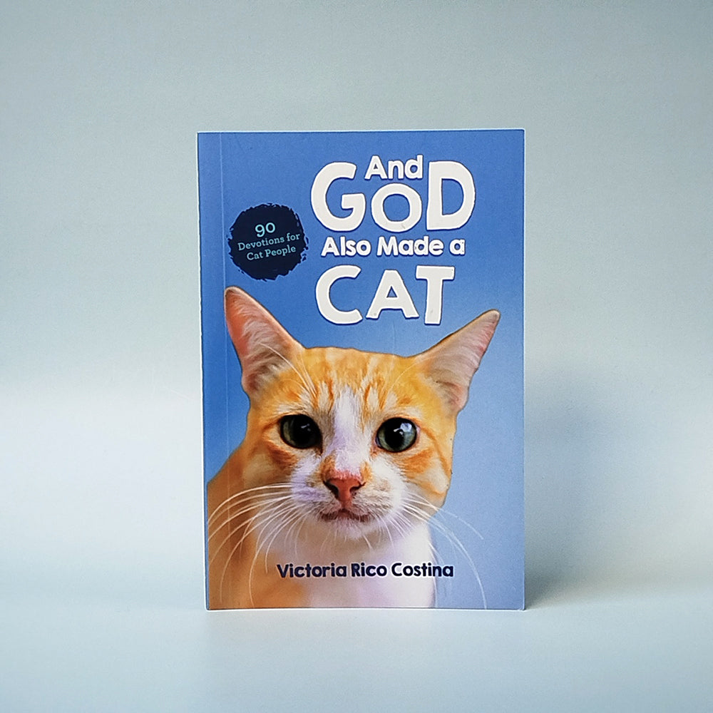 (Mini-book) And God Also Made a Cat: 90 Devotions for Cat People