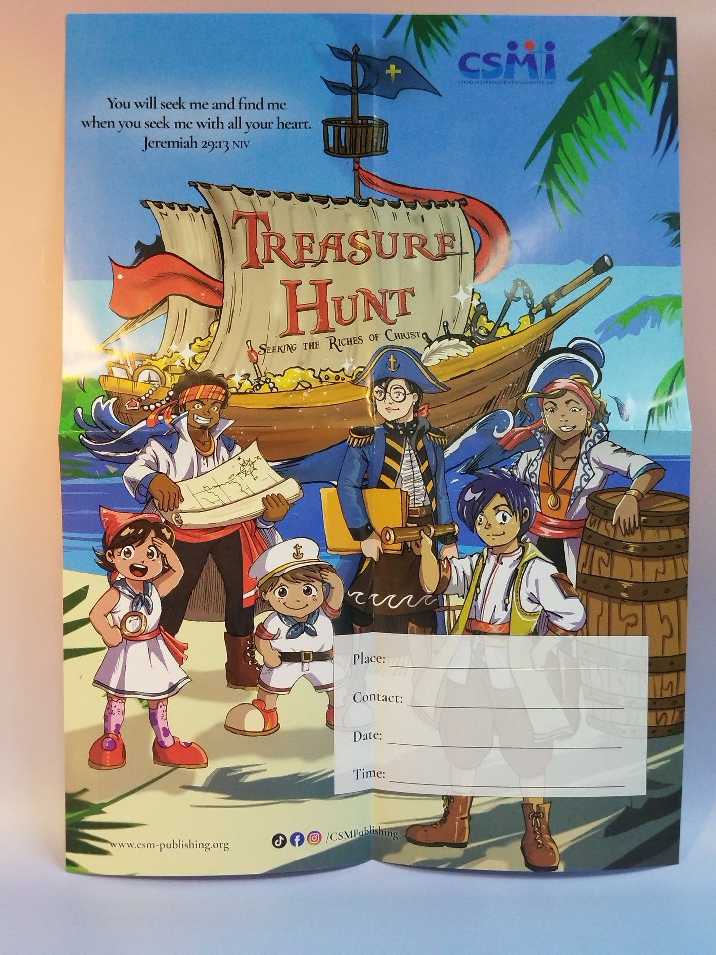 VBS 2026 Treasure Hunt ( Poster)