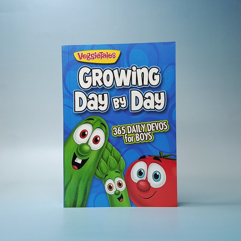 Veggietales - 365 Daily Devos: GROWING DAY BY DAY [for Kids]