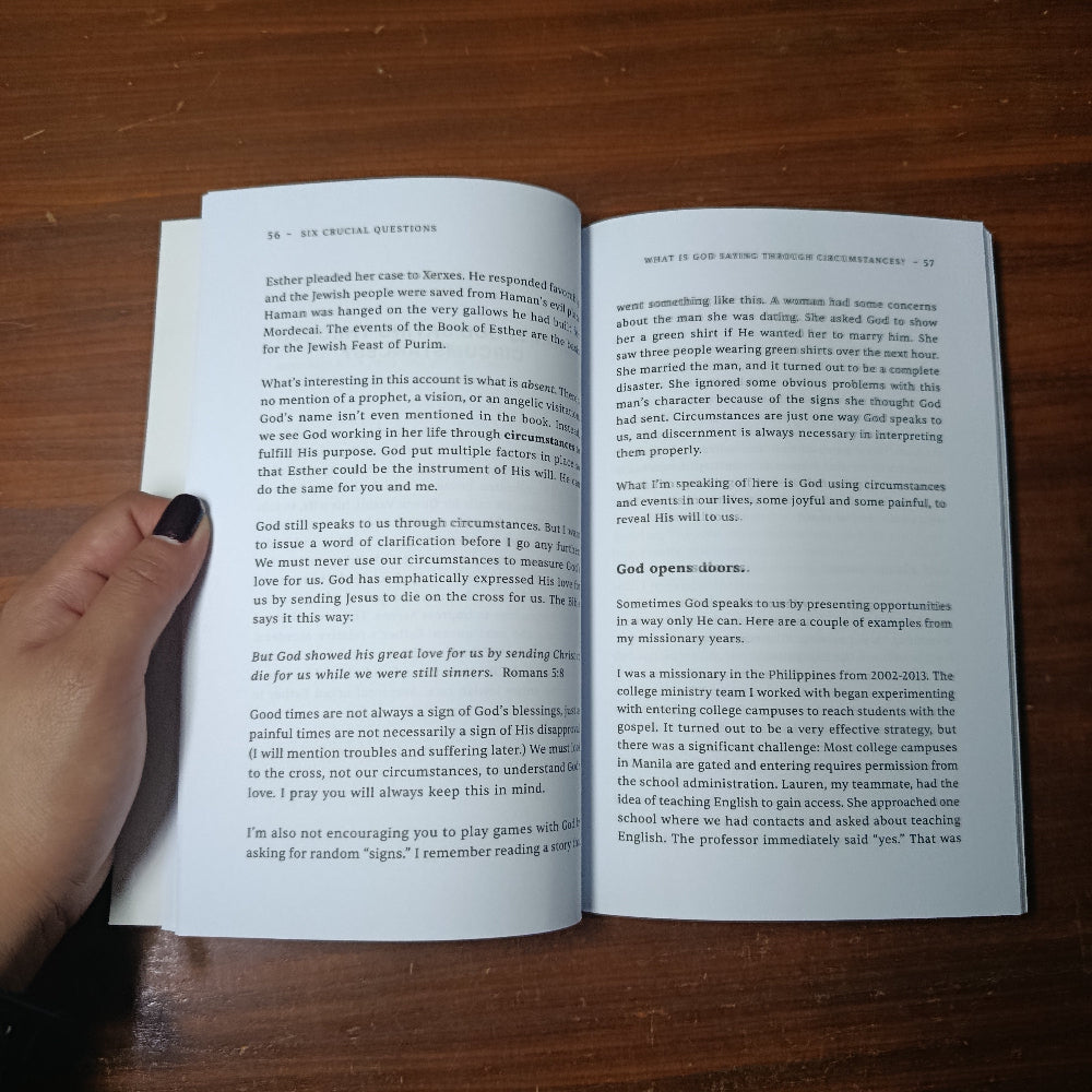 Knowing God's Will: Discovering God's Plan for Your Life