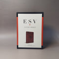 ESV Study Bible, Personal Size (TruTone, Saddle, Ornament Design)