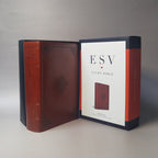 ESV Study Bible, Personal Size (TruTone, Saddle, Ornament Design)