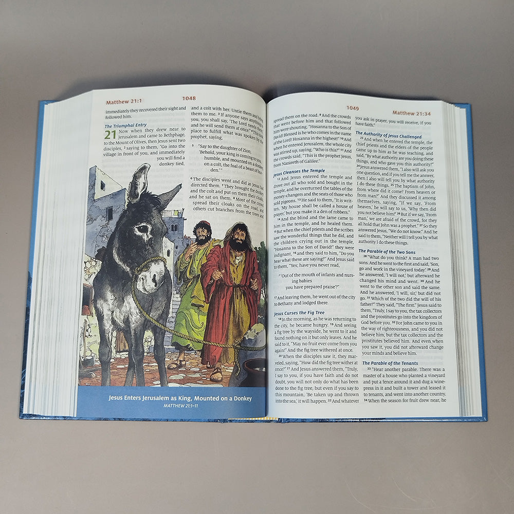 ESV Children's Bible (Hardcover, Blue)