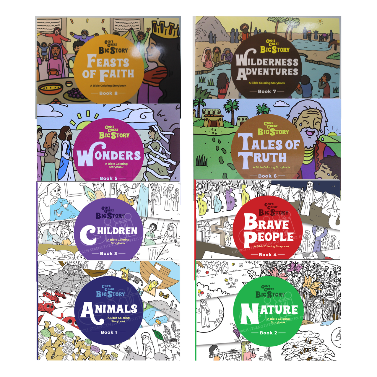 God's Great Big Story Series (Book 1-8)