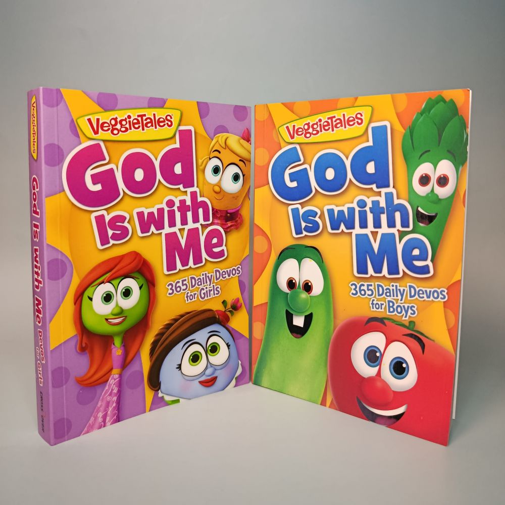 Veggietales - 365 Daily Devos: GOD IS WITH ME (For Kids)