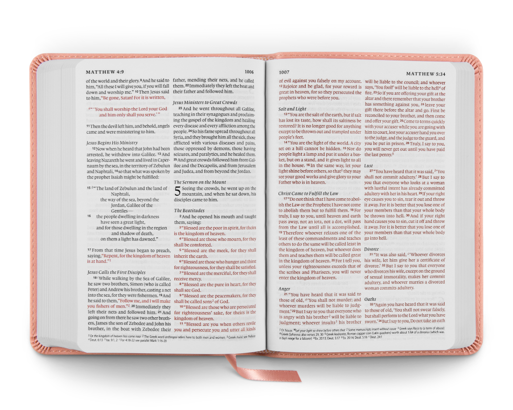 Crossway ESV Large Print Compact Bible, Red Letter