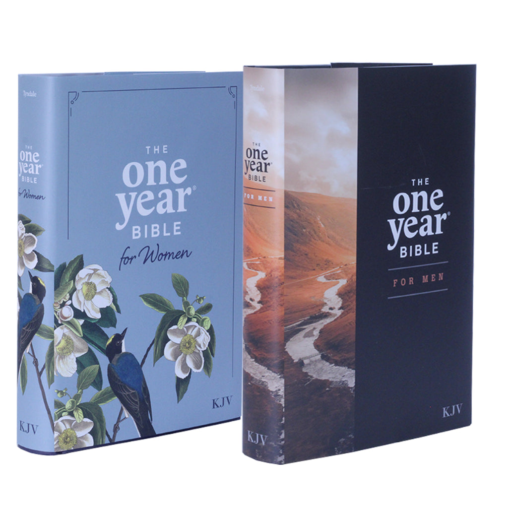 The One Year Bible (For Men & Women, King James Version [KJV], Hardcover)