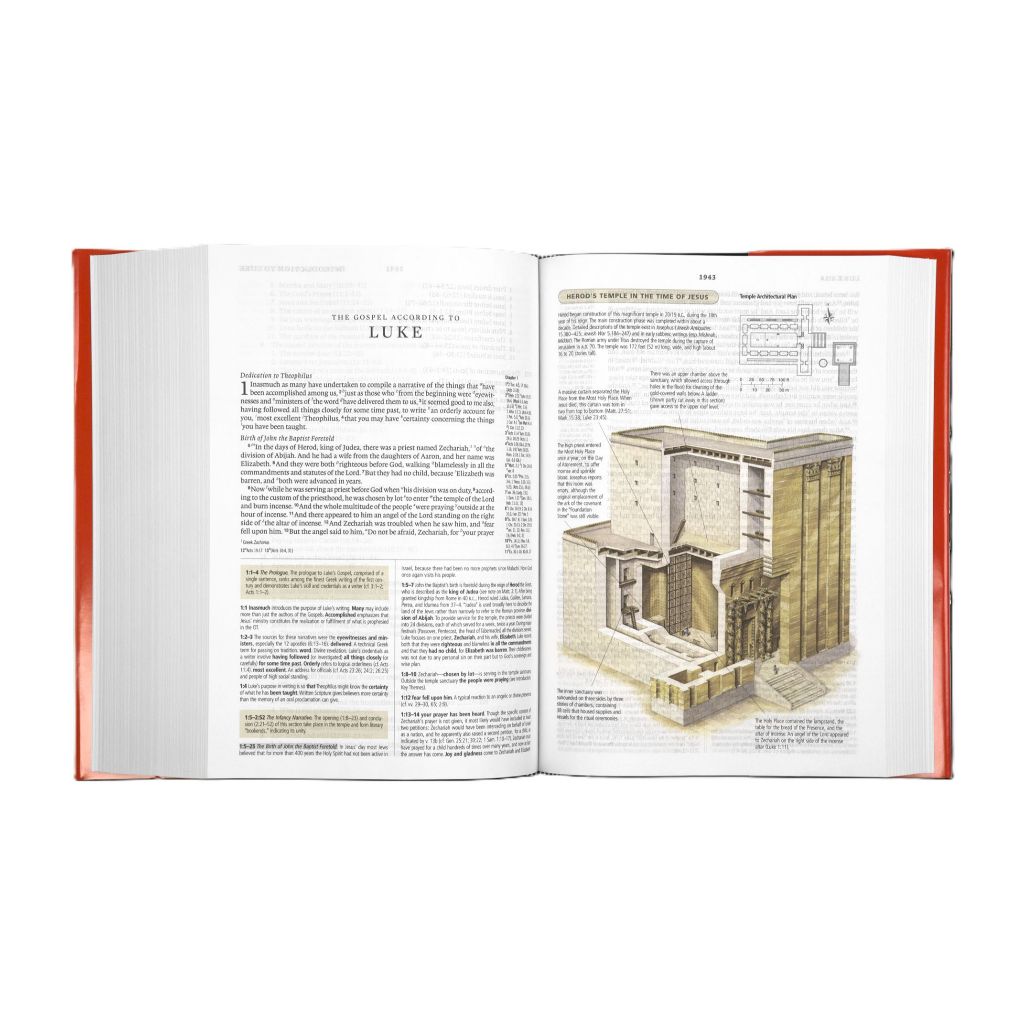 English Standard Version (ESV) Study Bible: Hardcover